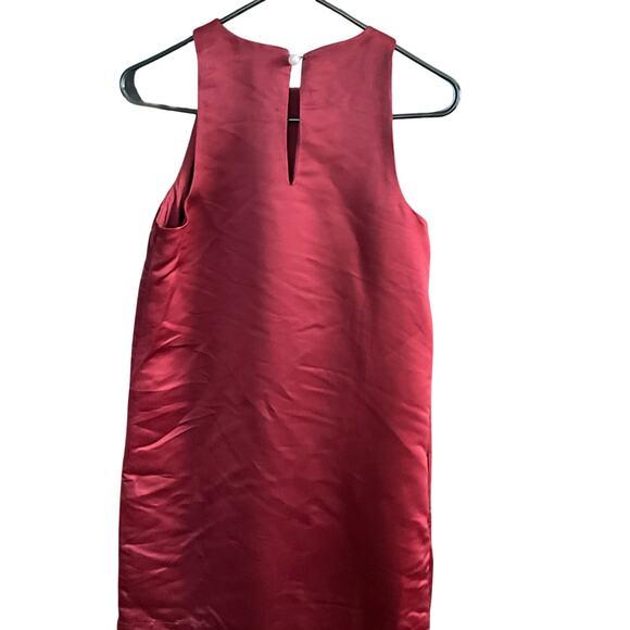 90s party satin mini shift dress , New with tags - Picture 3 of 7